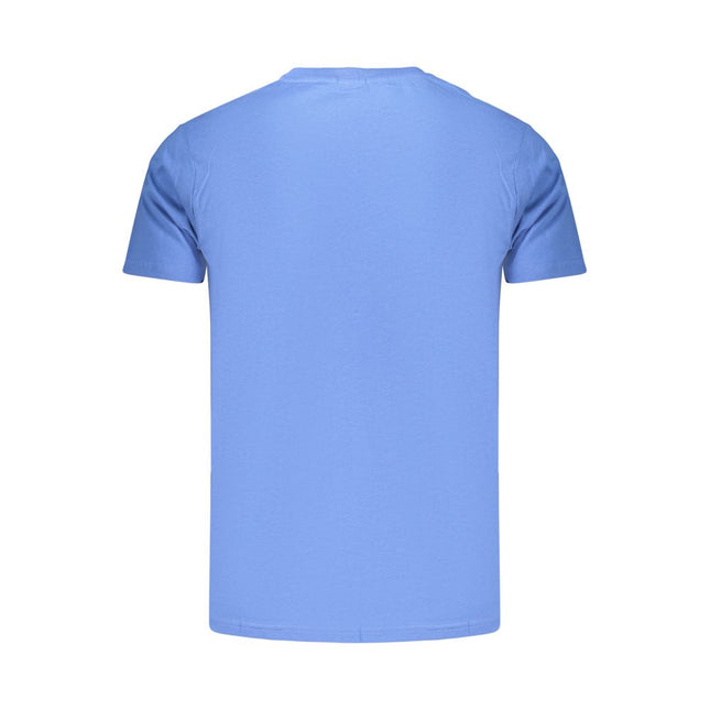 Rifle Blue Cotton Men's T-Shirt