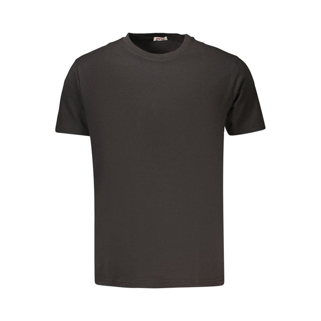 Rifle Black Cotton Men's T-Shirt