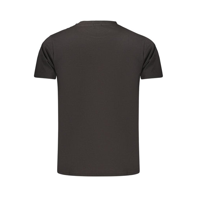 Rifle Black Cotton Men's T-Shirt