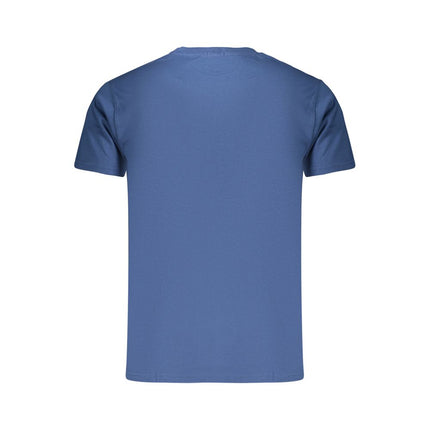 Rifle Blue Cotton Men's T-Shirt