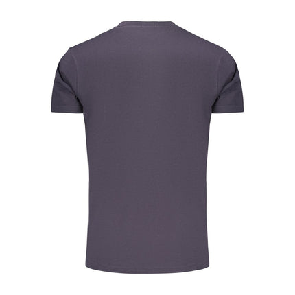 Rifle Blue Cotton Men's T-Shirt