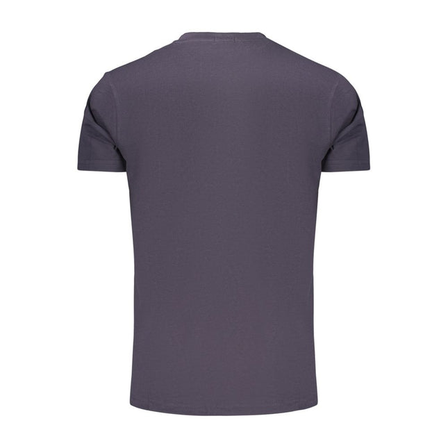Rifle Blue Cotton Men's T-Shirt