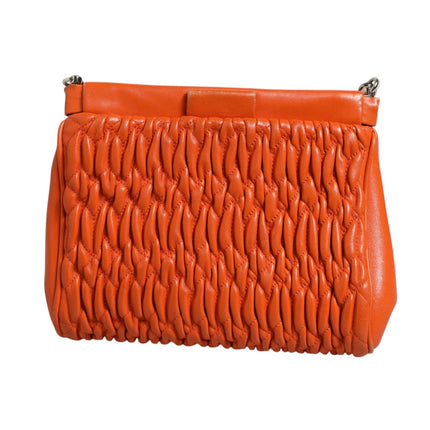 Miu Miu Orange crystal crossbodybag