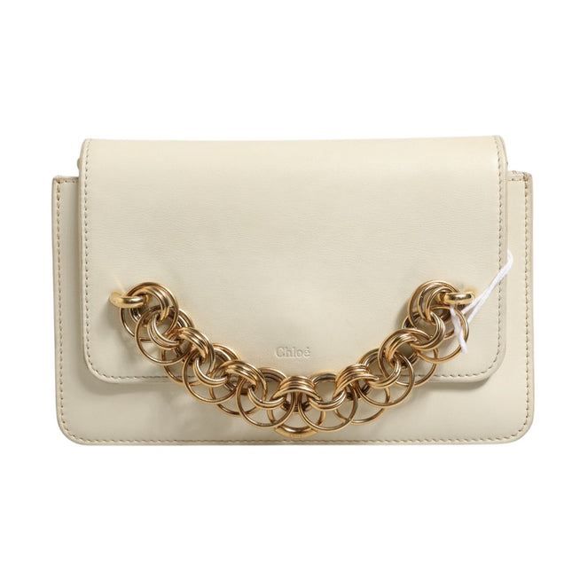 Chloé Drew Bijou Leather Clutch Small