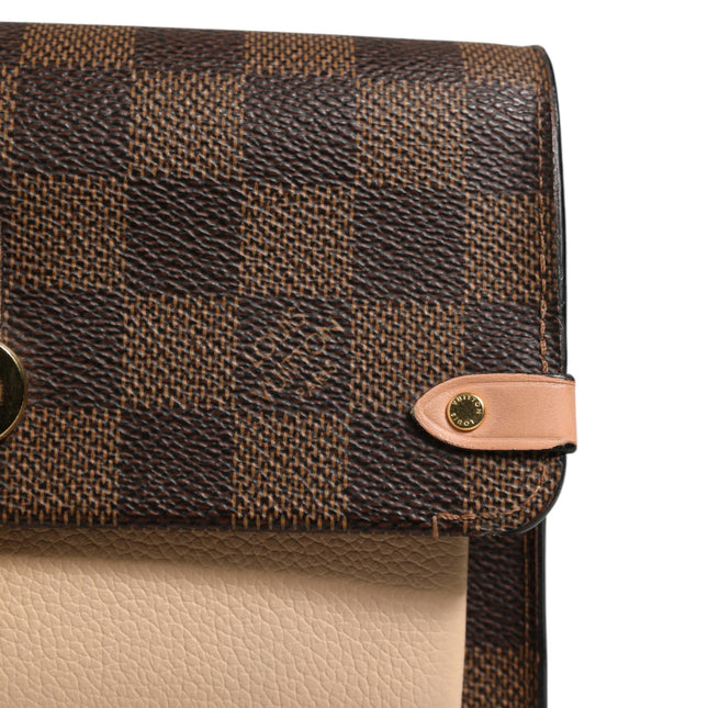 Louis Vuitton Damier Ebene Vavin Chain Wallet