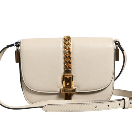 Gucci Sylvie 1969 Mini Leather Shoulder Bag