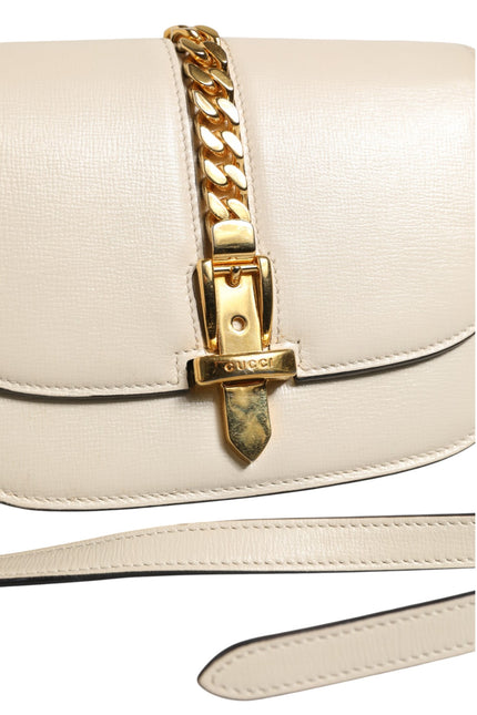 Gucci Sylvie 1969 Mini Leather Shoulder Bag