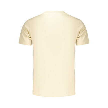 Rifle Beige Cotton Men's T-Shirt