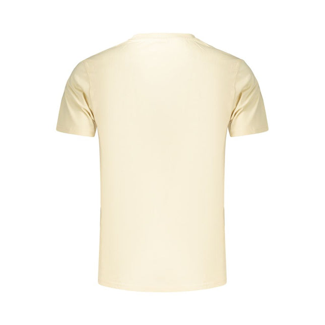Rifle Beige Cotton Men's T-Shirt