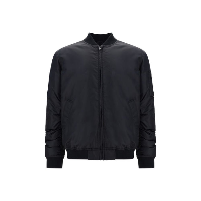 Moschino Black Polyamide Bomber