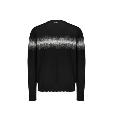 Herno Black Cotton Sweatshirt