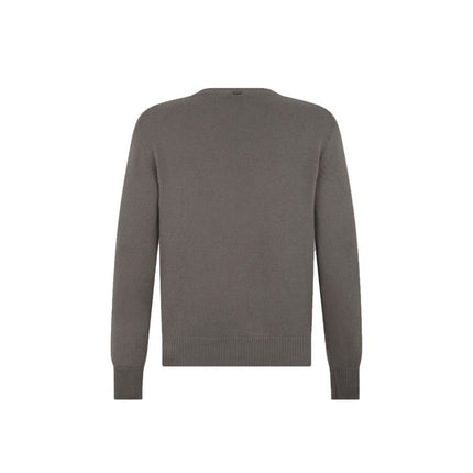 Herno Gray Cashmere Sweater