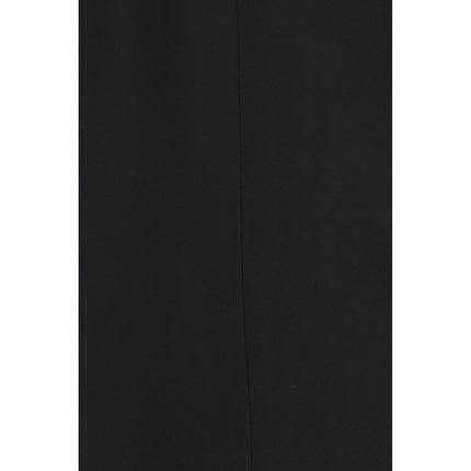 Calvin Klein Black Viscose Full-Length Jacket