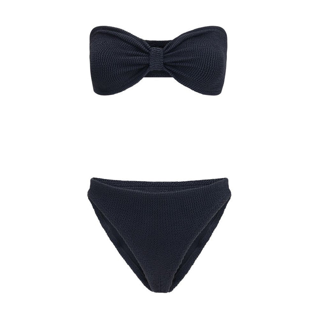 Hunza G Black Polyamide Bikini