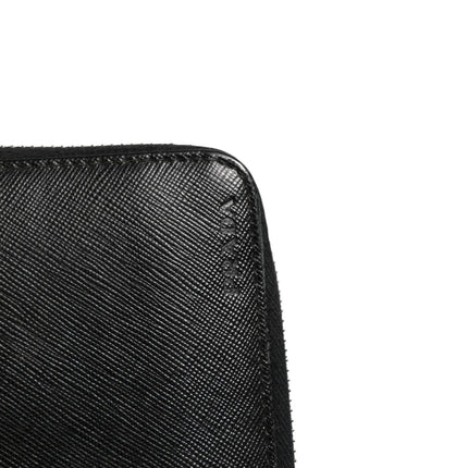 Prada Baltico Saffiano Leather Zip Travel Wallet