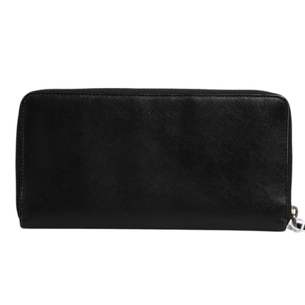Prada Baltico Saffiano Leather Zip Travel Wallet