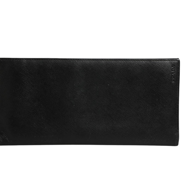 Prada Saffiano Leather Slim Card Holder Wallet