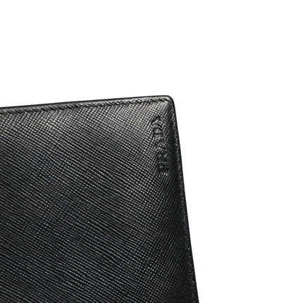 Prada Saffiano Leather Slim Card Holder Wallet