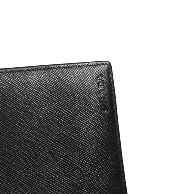 Prada Saffiano Leather Slim Card Holder Wallet