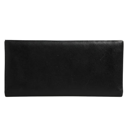 Prada Saffiano Leather Slim Card Holder Wallet