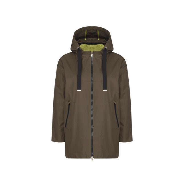 Herno Bicolor Cotton Coat