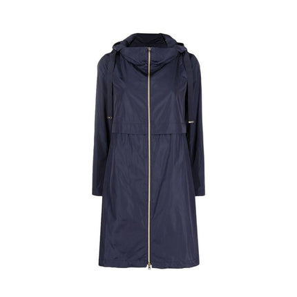 Herno Blue Polyester Coat