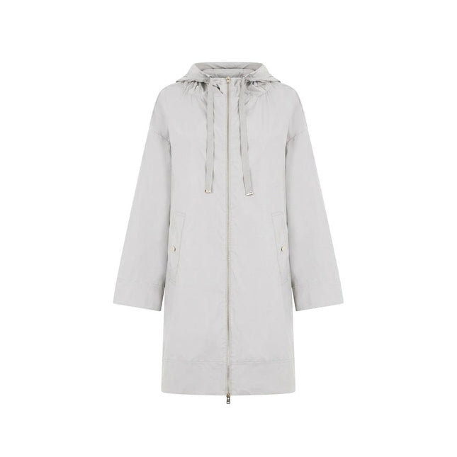 Herno Gray Elastane Coat
