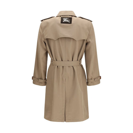 Burberry Brown Silk Trench Coat
