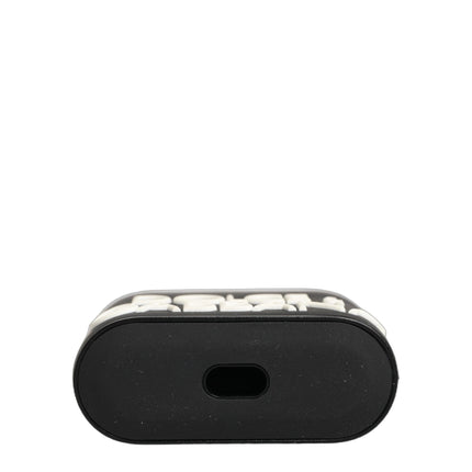 Dolce & Gabbana Case Black PVC Embossed Logo Flip Holder Women Airpods