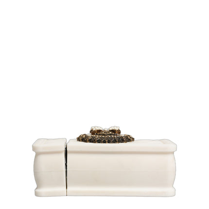 Dolce & Gabbana Case White Silicone Devotion Heart Cover Hand Bag Airpod