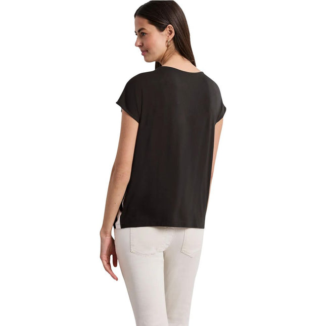 Street One Brown Viscose T-Shirt