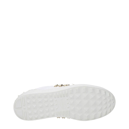 Valentino Garavani White Leather Low Top Sneakers