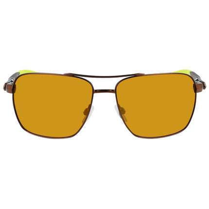 Nike Brown Metal Sunglasses