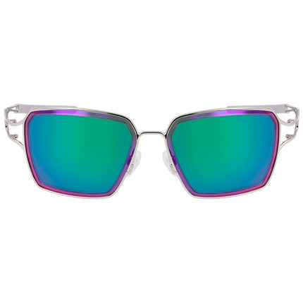 Nike Gray Metal Sunglasses