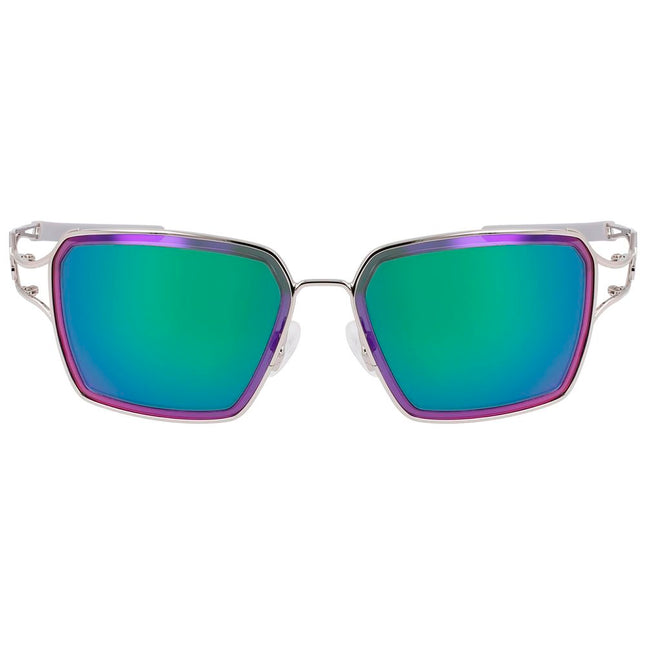 Nike Gray Metal Sunglasses