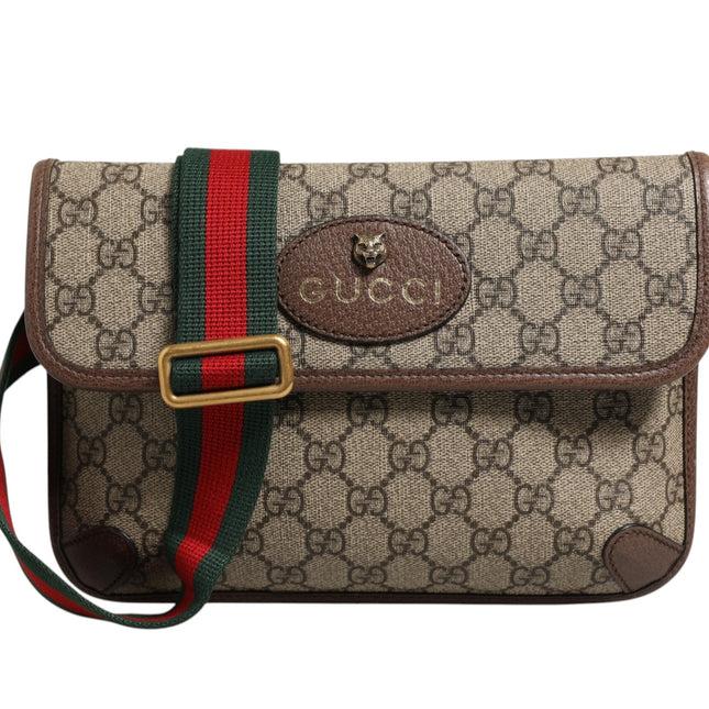 Gucci Supreme Monogram Neo Vintage Web Belt Bag