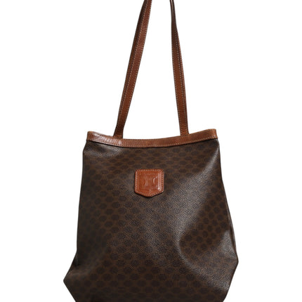 Celine Macadam Canvas Shoulder Tote Bag