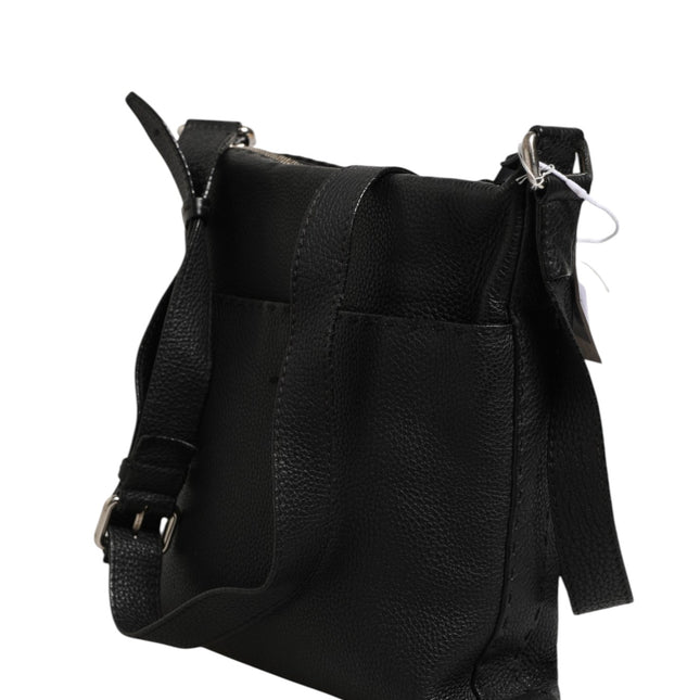 Fendi Selleria Leather Messenger Crossbody Bag