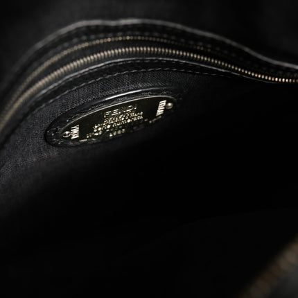 Fendi Selleria Leather Messenger Crossbody Bag