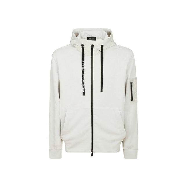 Herno Gray Cotton Sweatshirt