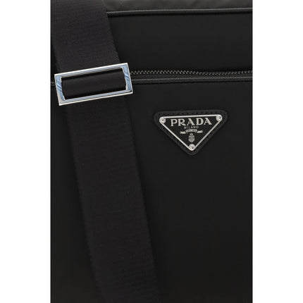Prada Black Recycled Polyamide Shoulder Bag