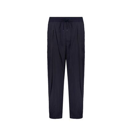 Herno Blue Elastane Casual Pants
