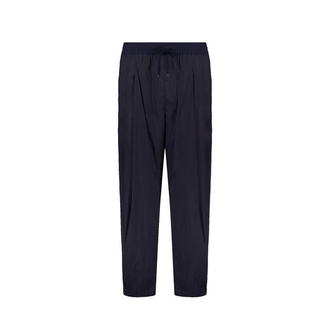 Herno Blue Elastane Casual Pants