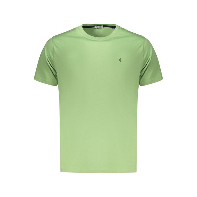 Coveri Moving Verde Cotton Men's T-Shirt