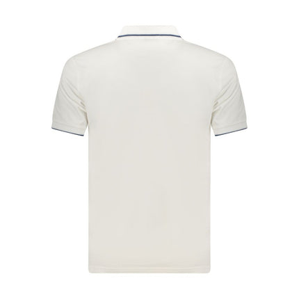 Coveri Moving Bianco Cotton Men Polo
