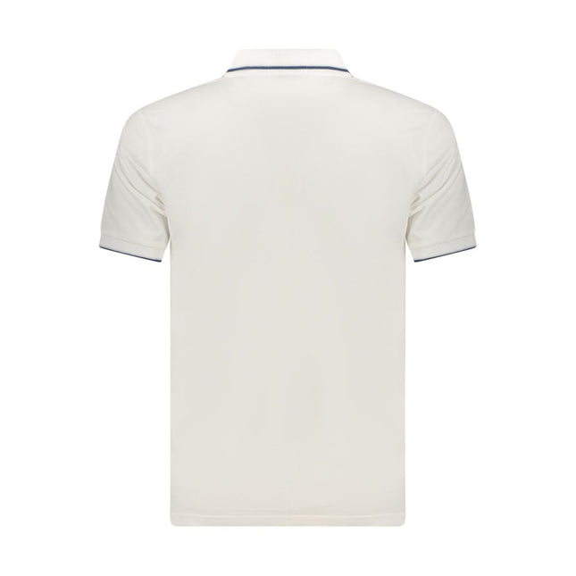 Coveri Moving Bianco Cotton Men Polo