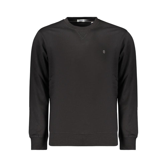 Coveri Moving Black Cotton Men's Sweatshirt