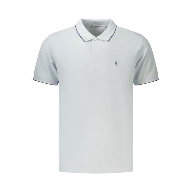 Coveri Moving Azzurro Cotton Men's Polo