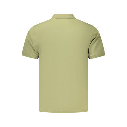 Coveri Moving Green Cotton Men's Polo