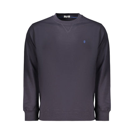 Coveri Moving Blue Cotton Men's Sweatshirt